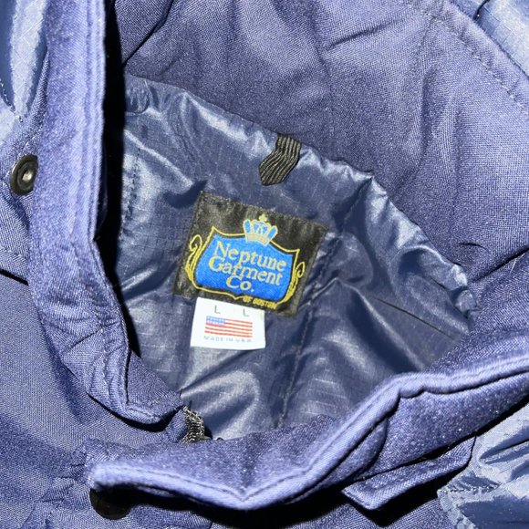 Vintage Neptune Garment Co Letter Carrier Parka Thick Winter Snow Coat Hoodie L - Picture 7 of 9